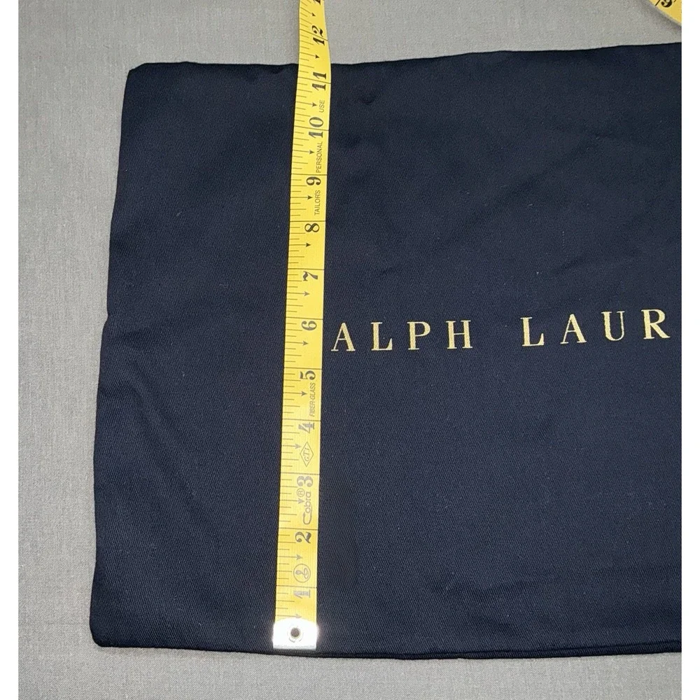 ITALY made RALPH LAUREN Dust bag cotton TRAVEL keepers 11